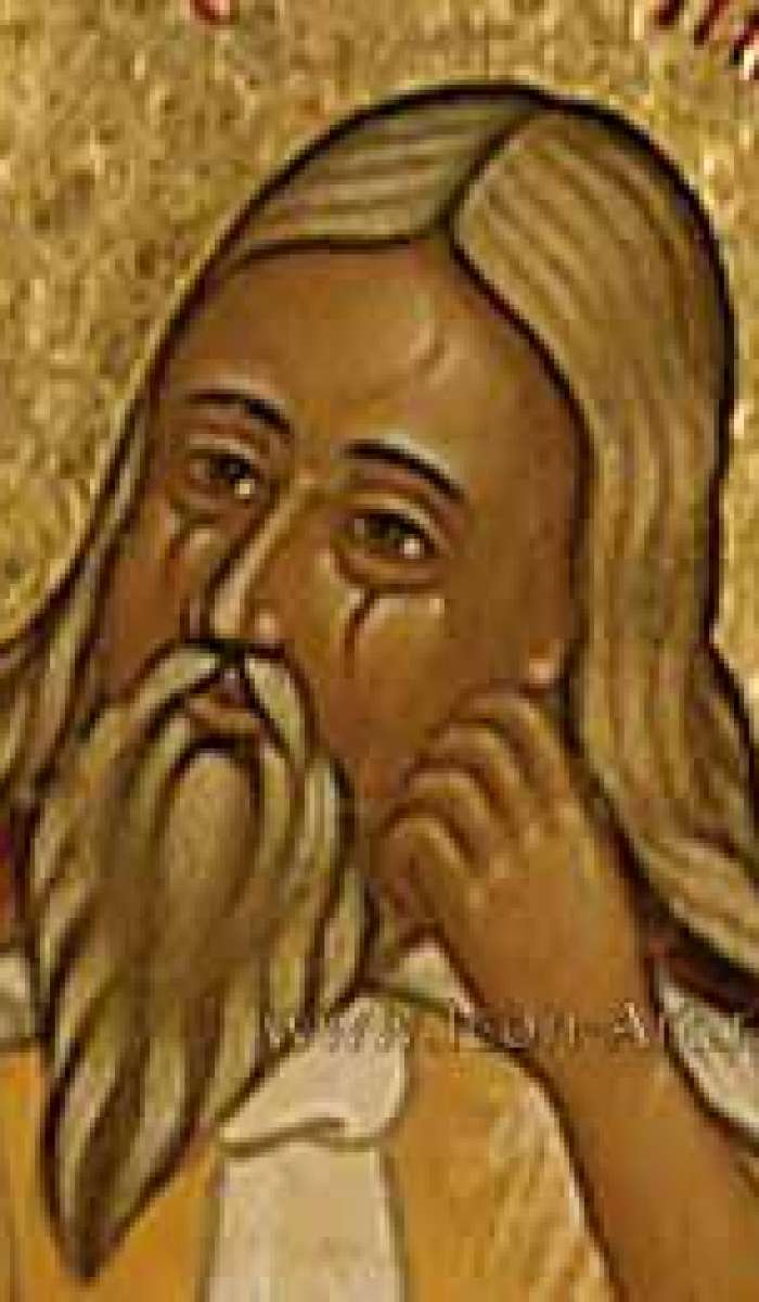 Фрагмент иконы Илии Пророка