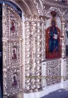 Фрагмент Царских врат в храм Всех Святых в Видном