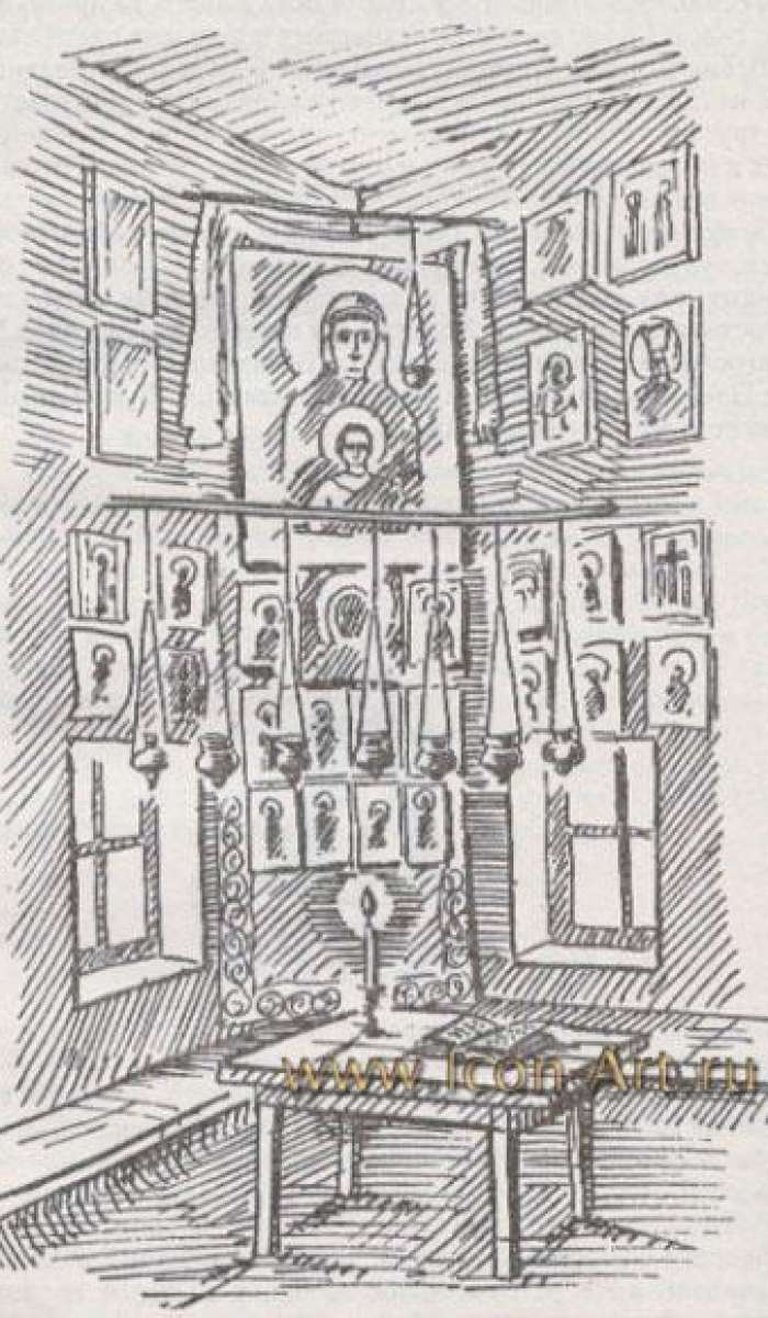 Иконы в «Красном углу»