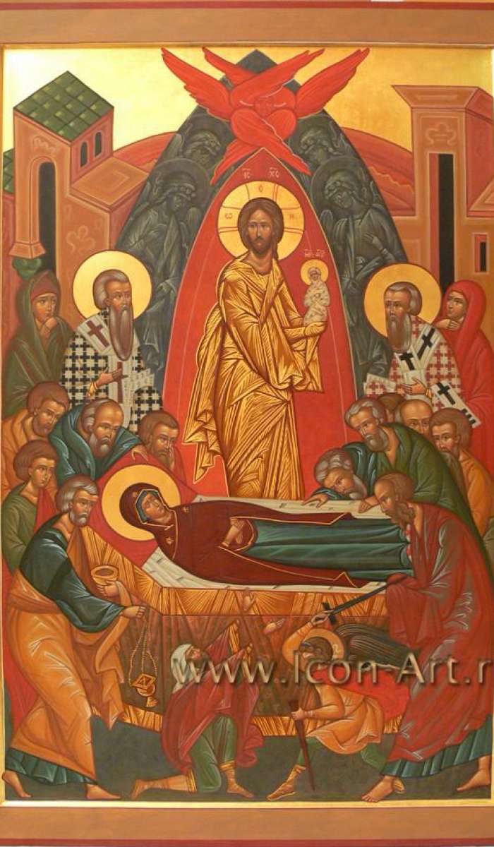 Икона успения Пресвятой Богородицы