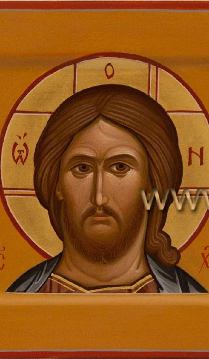 Домашний иконостас (Деисус) Спаситель, Богородица, Предтеча
