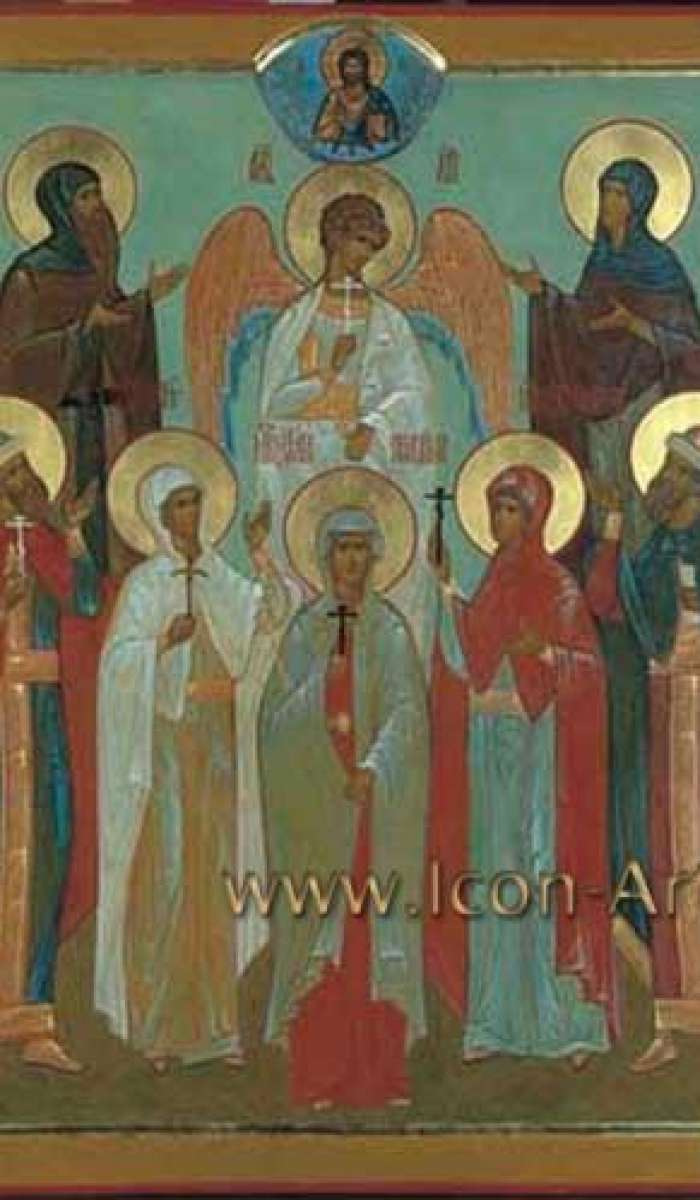 Семейная икона со святым блгв. князем Олегом Брянским