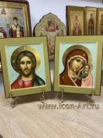 Венчальный иконы Пресвятая Богродица Казанская и Господь Вседержитель