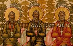 Образ святых праотец. Святой Авраам, святок Исаак и святой Иаков