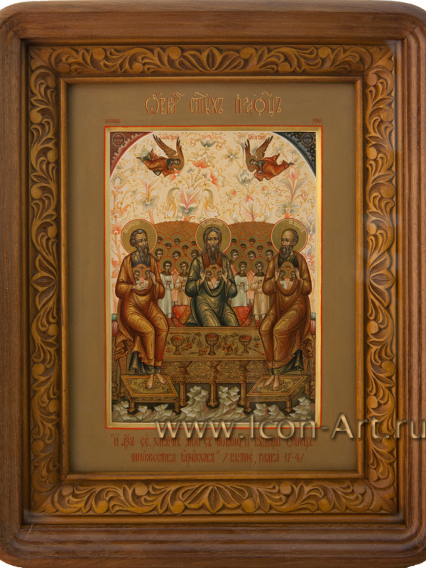 Киот из дуба с резьбой «лиана»