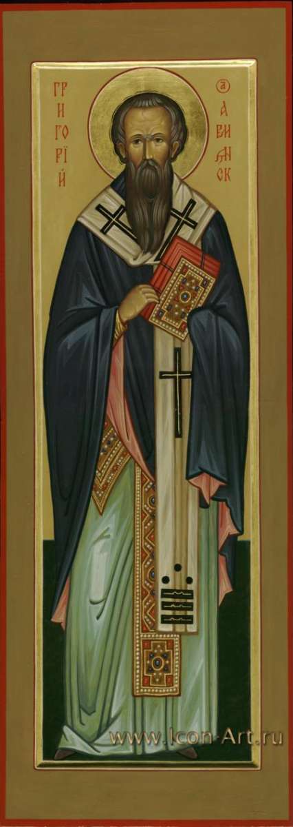 Фото: Мерная икона. Святой еп. сщмч. Григорий Армянский, просветитель Великой Армении