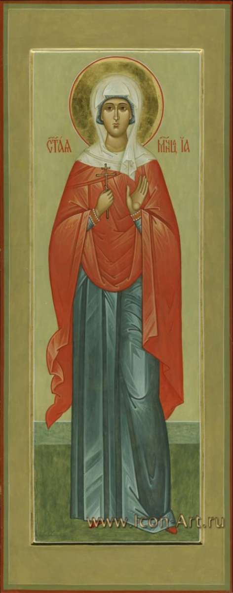 Фото: Святая прпмч. Ия (Евдокия Римляныня, Персидская)