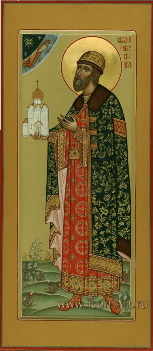 Фото: Святой благоверный князь Роман Углический Чудотворец