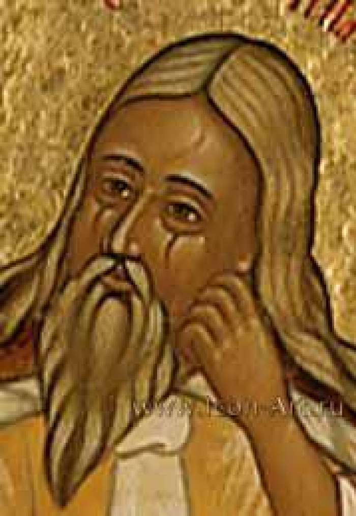 Фото: Фрагмент иконы Илии Пророка
