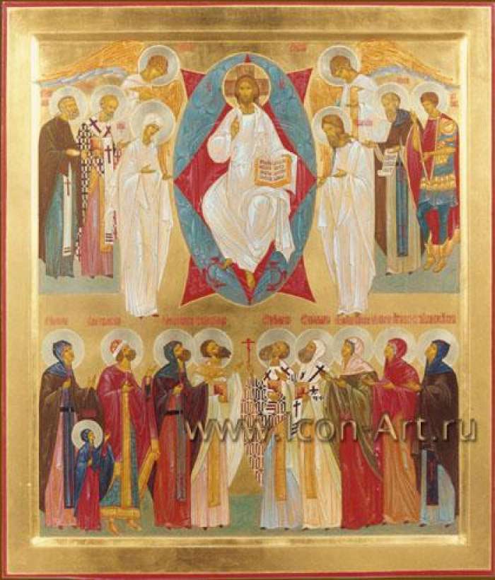 Фото: Семейная икона с Деисусом