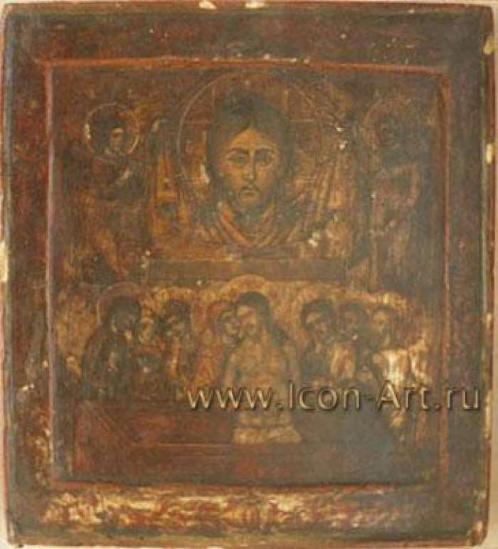 Фото: Двучастная икона «Не рукотворный образ» и «Не рыдай Мене Мати»