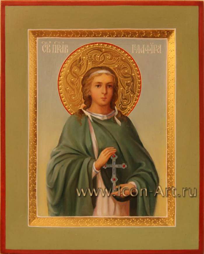 Фото: Святая Праведная Глафира Амасийская, дева