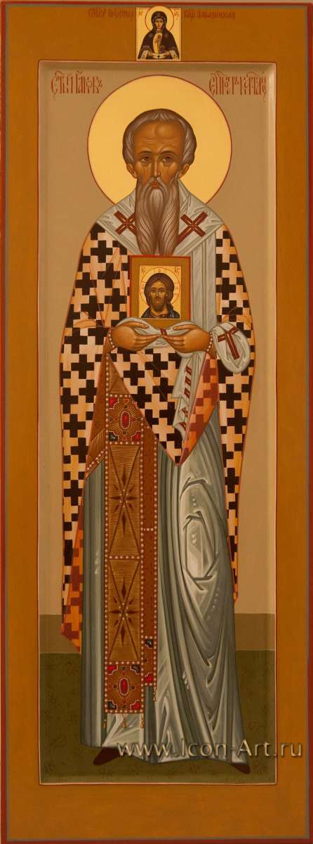 Святой епископ Иаков Катанский (Сицилийский), исповедник с позолотой