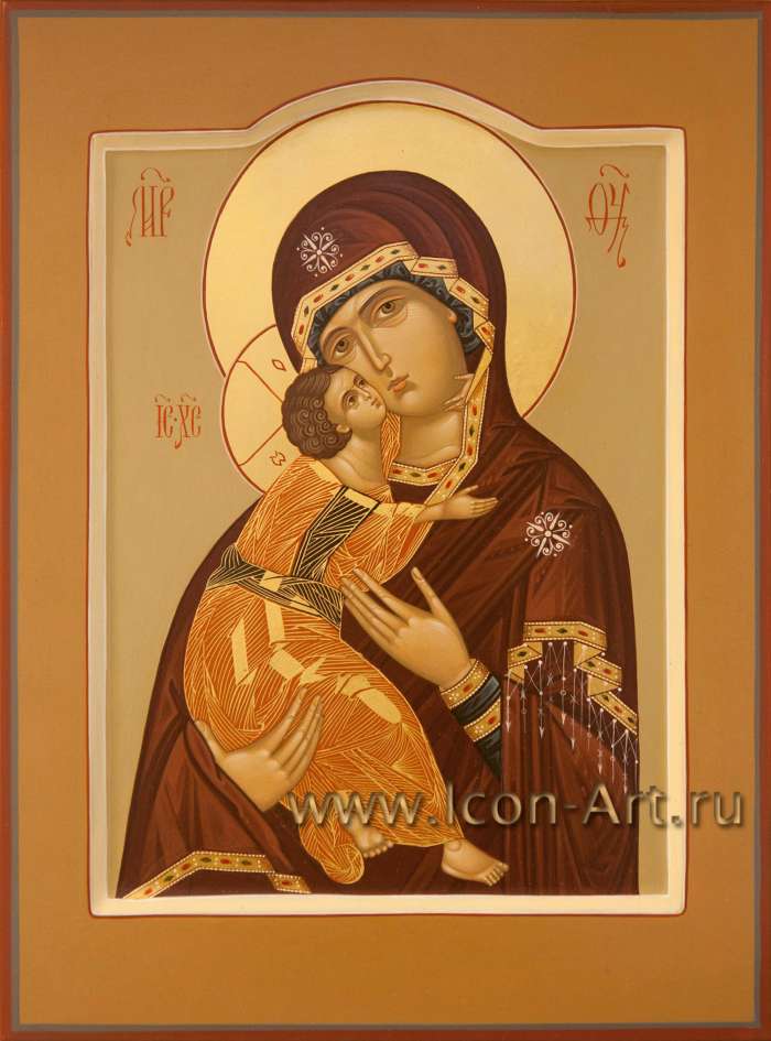 Фото: Икона Пресвятой Богородицы «Владимирская»