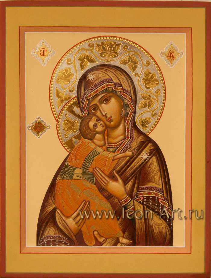 Фото: Икона Пресвятой Богородицы «Владимирская»