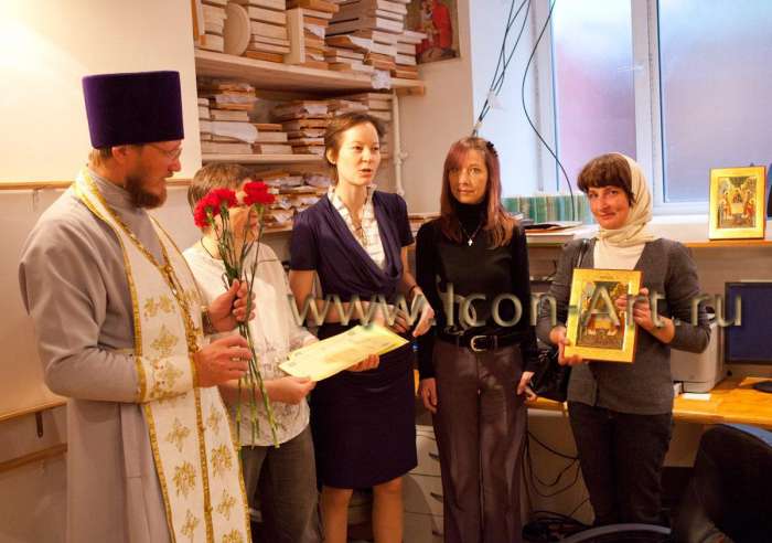 Фото: вручение сертификатов