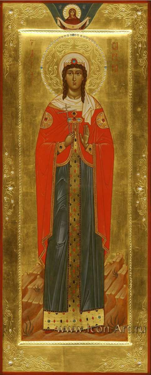 Фото: Святая вмц. Варвара Илиопольская