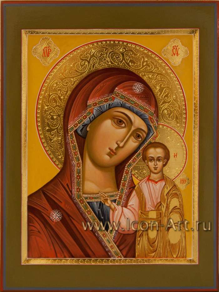 Фото: Икона Пресвятой Богородицы «Казанская» 