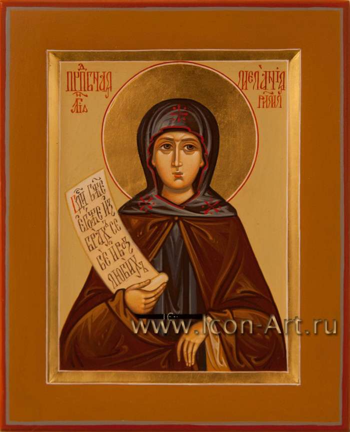 Фото: Святая преподобная Мелания Римляныня (Палестинская)