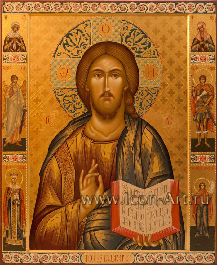 Фото: Икона Иисуса Христа Вседержителя.