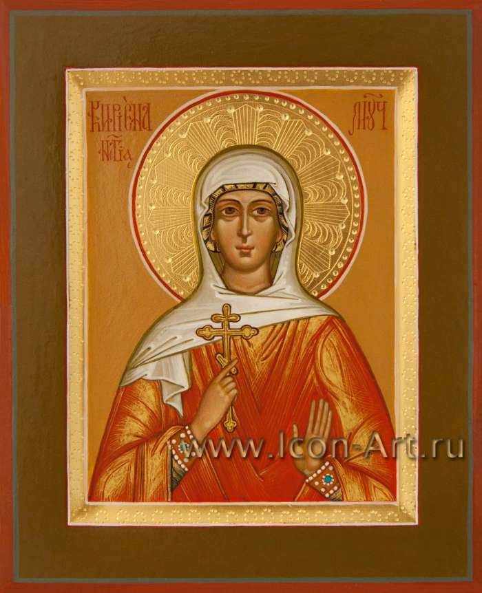 Фото: Именная икона. Святая мч. Кириена Тарсийская