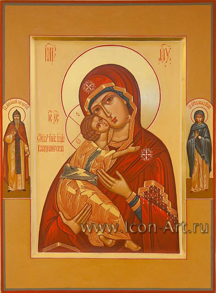 Фото: Икона Пресвятой Богородицы «Владимирская»