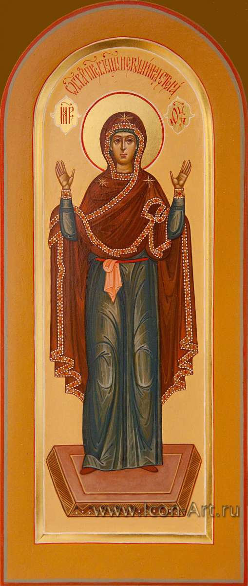 Фото: Икона Пресвятой Богородицы «Нерушимая Стена»