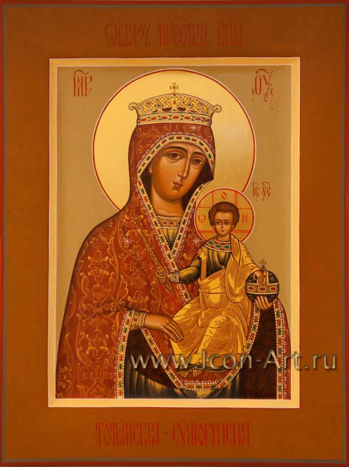 Фото: Тотемский-Суморинсий образ Пресвятой Богородицы.