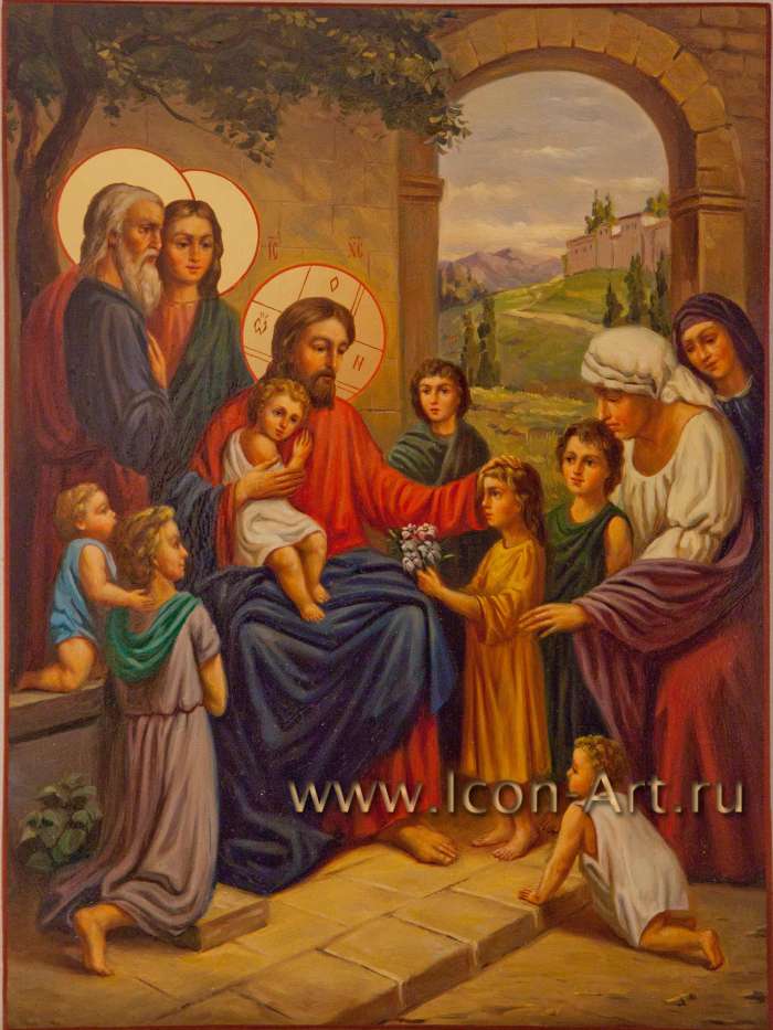 Фото: Благословение детей