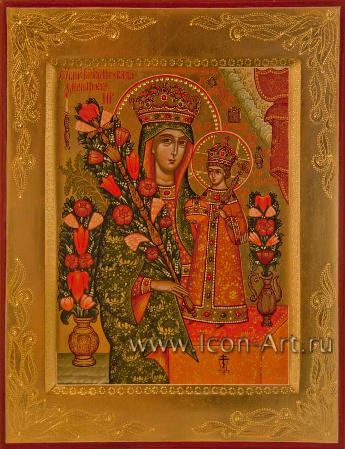Фото: Образ Пресвятой Богородицы «Неувядаемый цвет»