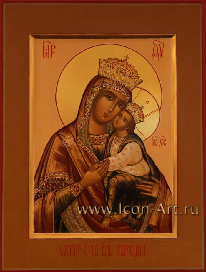 Фото: Икона Пресвятой Богородицы «Споручница Грешных (Корецкая)«