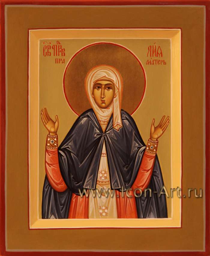 Фото: Святая праведная праматерь Лия