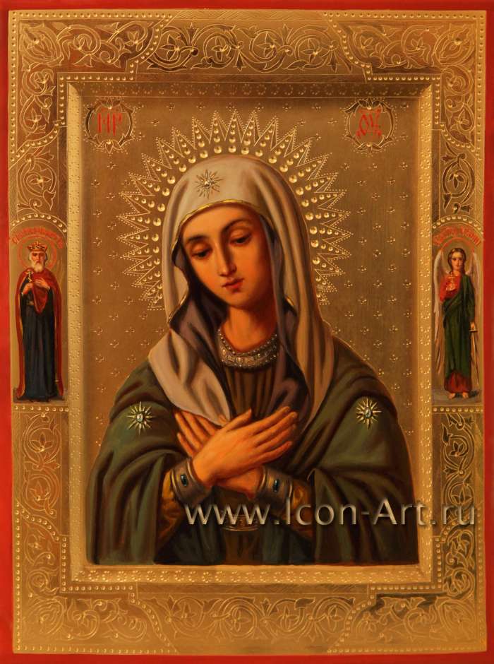 Фото: Образ Пресвятой Богородицы «Умиление» 