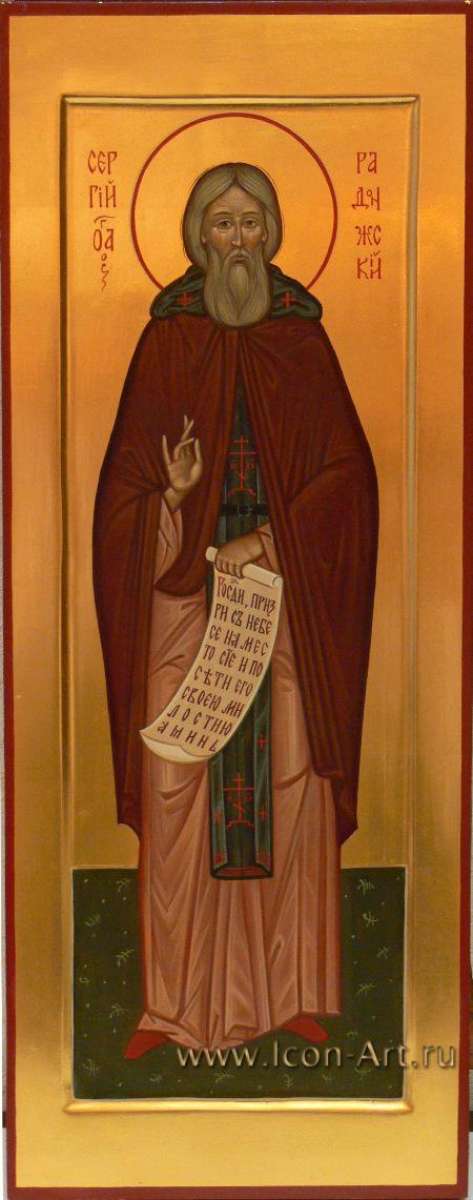 Фото: Святой прп. Сергий Радонежский