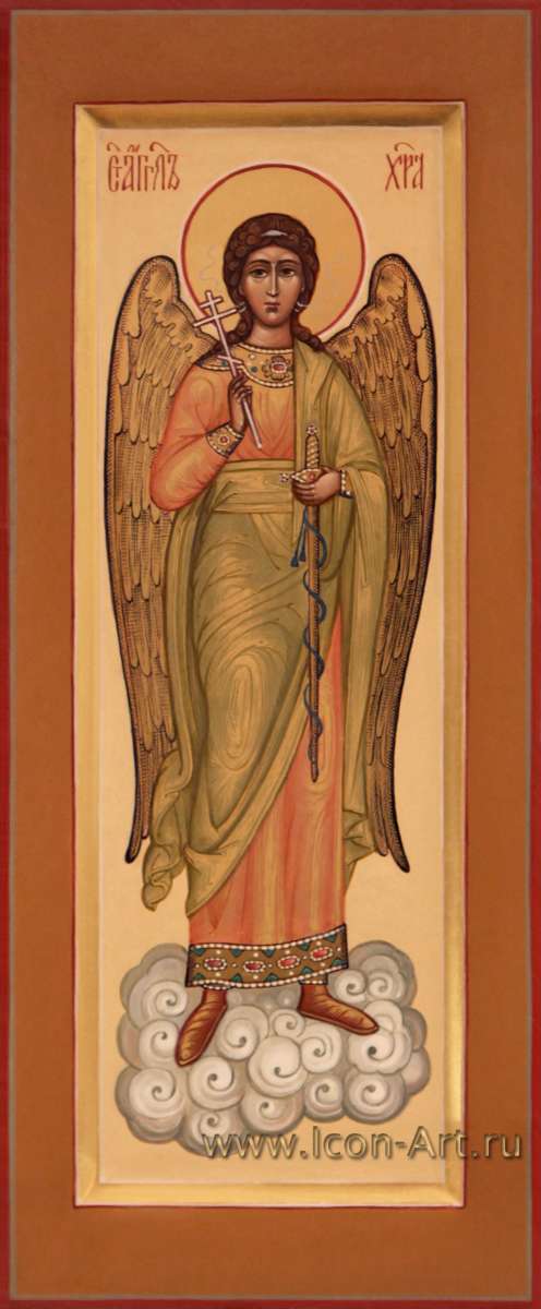 Икона Ангела Хранителя, 10,5 × 25 см