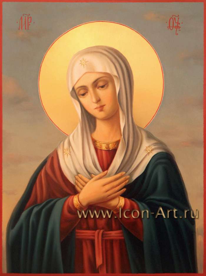Фото: Образ Пресвятой Богородицы «Умиление»
