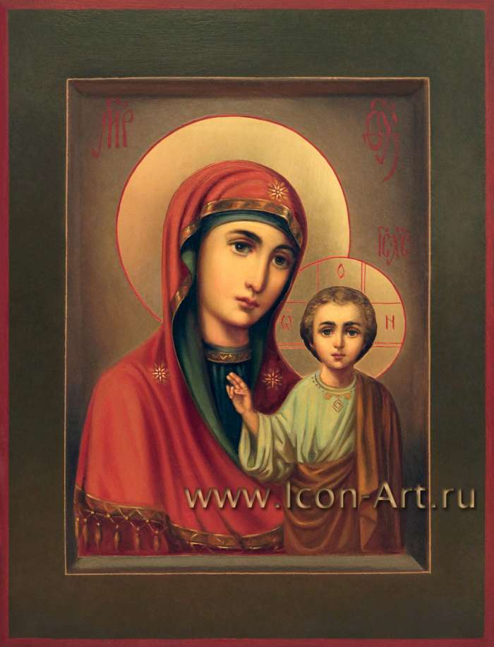 Фото: Образ Пресвятой Богородицы «Казанская»