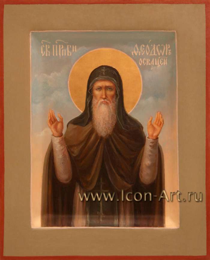 Фото: Святой преподобный Феодор Освященный