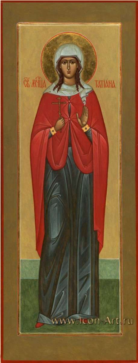 Фото: Святая дева Татиана Римская диакониса