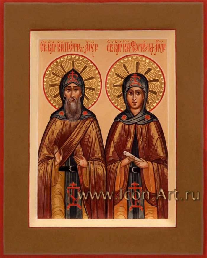 Фото: Святые благоверный князья Петр и Феврония Муромские