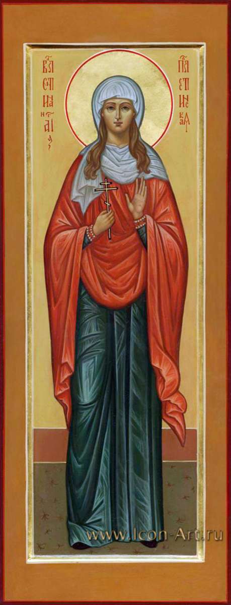 Фото: Святая Валентина Кесарийская (Палестинская), мц.