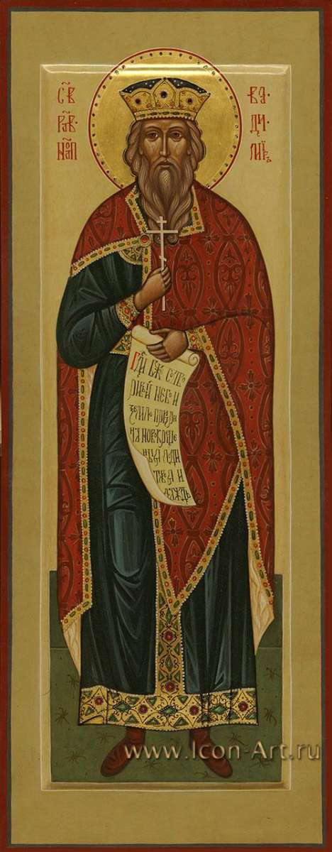 Фото: Святой равноапостольный князь Владимир