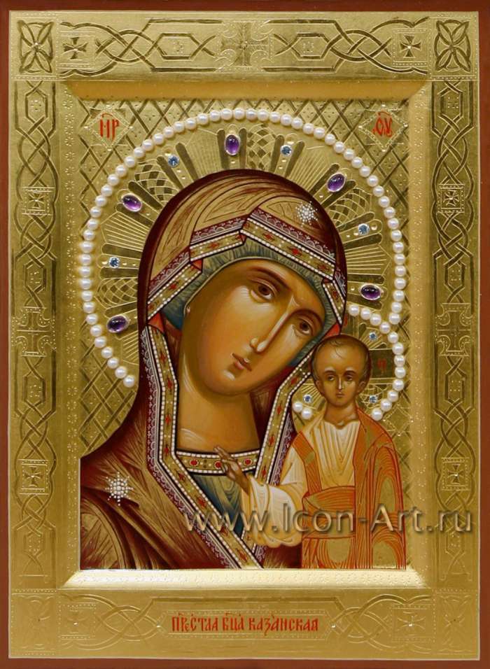 Фото: Икона Пресвятой Богородицы «Казанская»