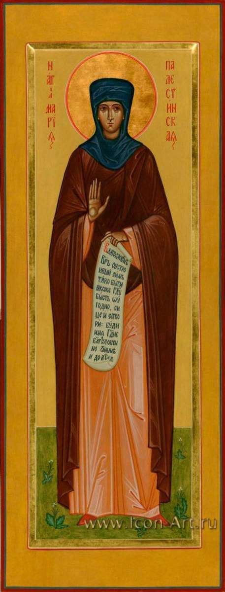 Фото: Святая прп. Мария Палестинская