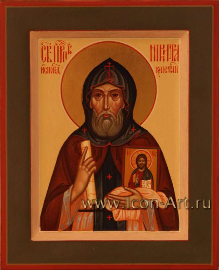 Фото: Святой преподобный Никита Константинопольский