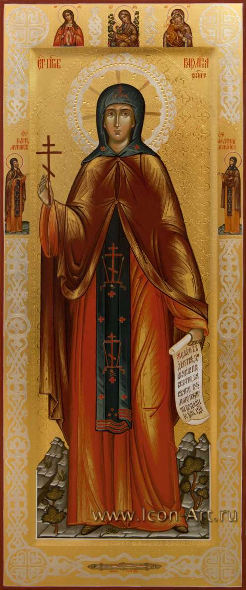 Фото: Святая преподобномученица  Василисса Египетская