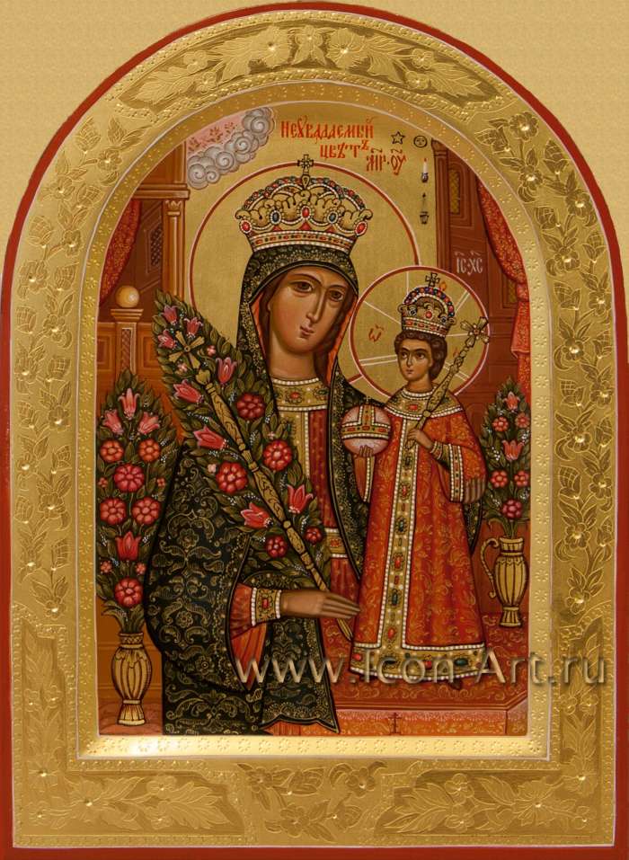 Фото: Икона Божией Матери «Неувядаемый Цвет»