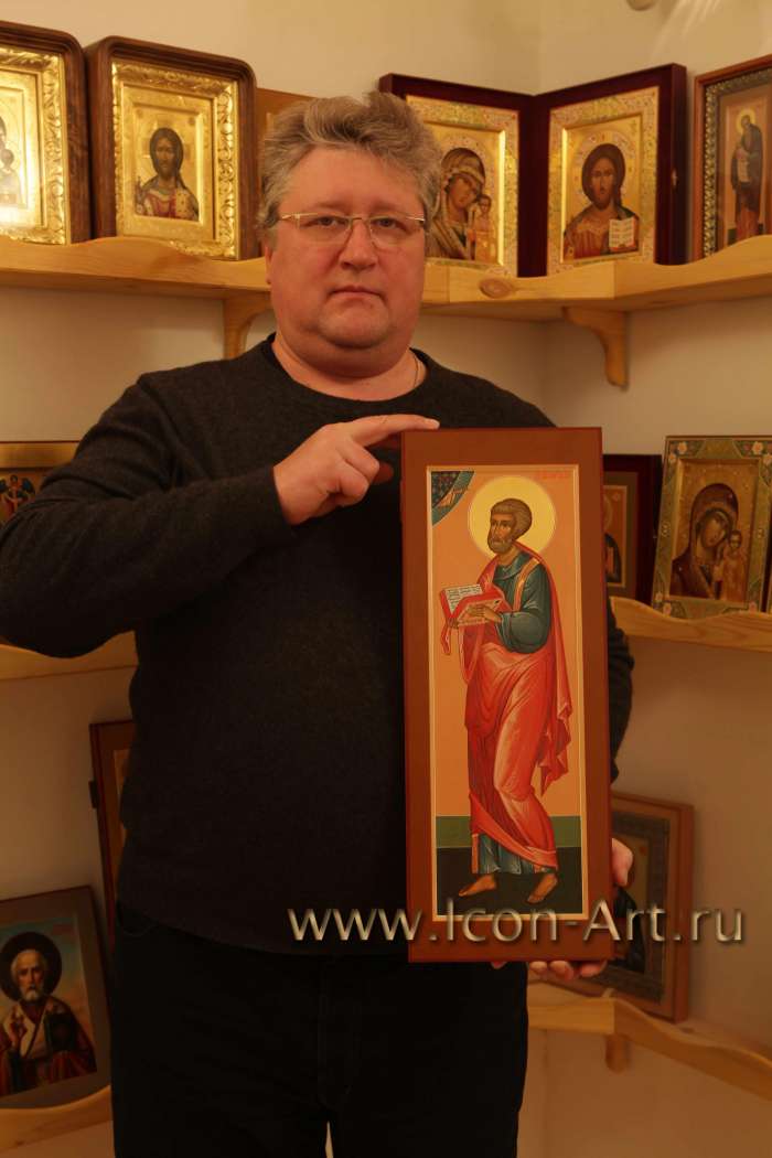 Заказчик с мерной иконой