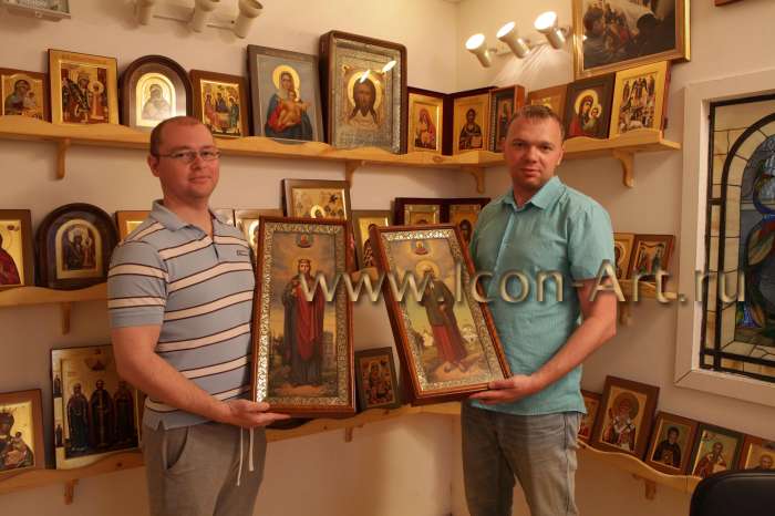 Заказчик с мерными иконами