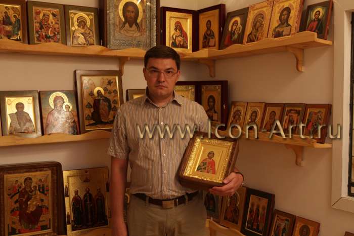 Заказчик с именной иконой